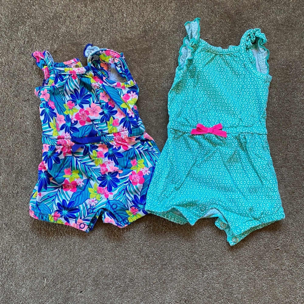 summer girls rompers